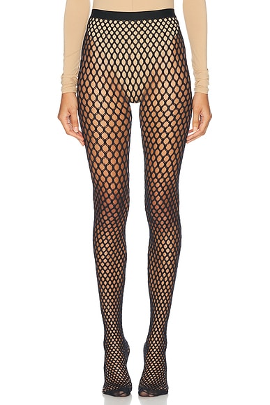 WARDROBE.NYC x Rosie Huntington-Whiteley RHW Web Tight in Black