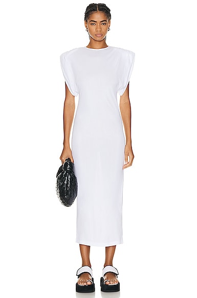 Shop Wardrobe.nyc Sheath Dress In White