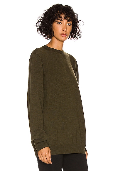 Shop Wardrobe.nyc Sweater In Military