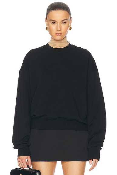 WARDROBE.NYC x Rosie Huntington-Whiteley RHW Sweater in Black