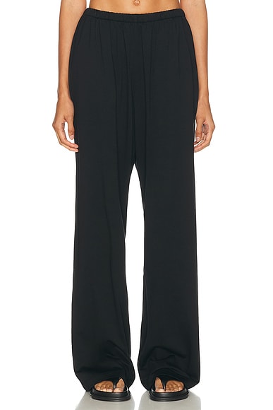WARDROBE.NYC Pajama Pant in Black