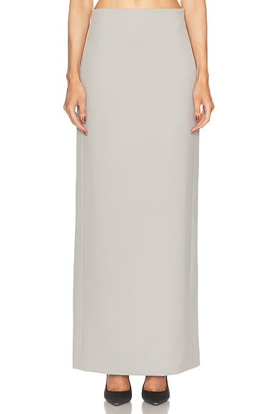 WARDROBE.NYC Column Skirt in Cement | FWRD WARDROBE.NYC Column Skirt in Cement | FWRD