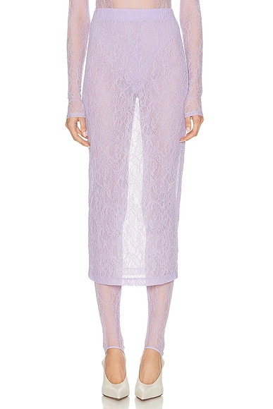 Lace Tube Skirt