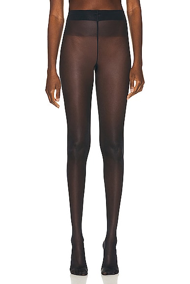 Wolford Satin Touch Tights in Admiral