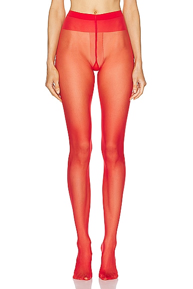 Shop Wolford Individual 20 Tight In Barbados Cherry