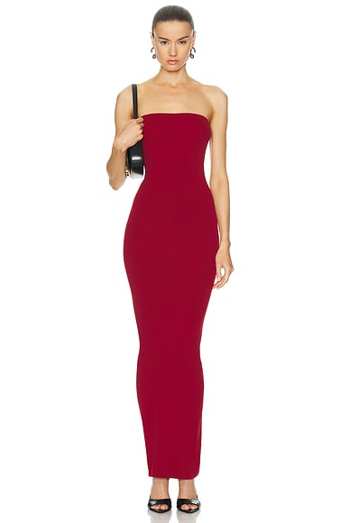 Wolford Fatal Dress in Soft Cherry