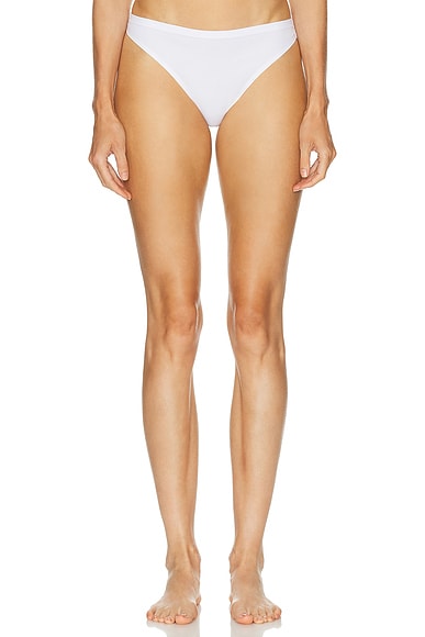 Wolford Thong 3 Pack in Pearl