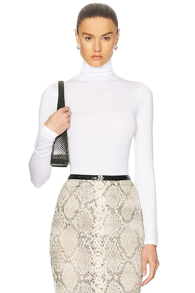 Wolford Colorado String Bodysuit in White