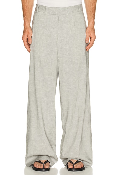 Won Hundred Eron Trousers in Light Grey Melange