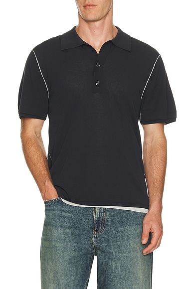 Jonas Two Layer Knit Polo