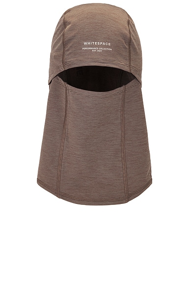 Whitespace Graphene Balaclava in Falcon