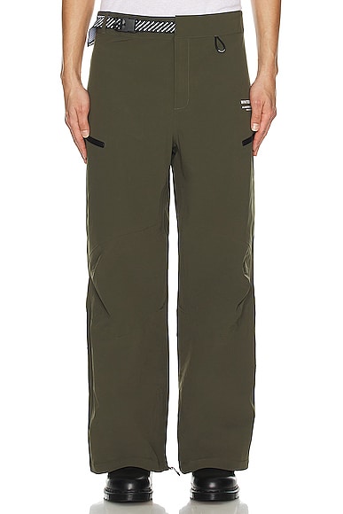 Shop Whitespace 3l Performance Pant In Forest Green