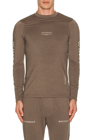 Whitespace Graphene Crew Neck T-Shirt in Falcon
