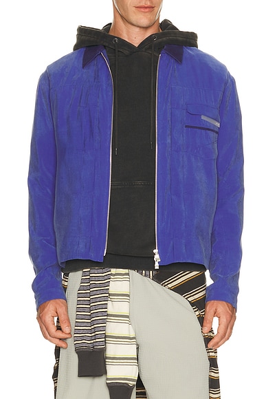 XLIM Ep.9 02 Jacket in Ribbon Blue