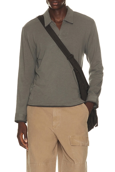 XLIM Ep.9 01 Polo Shirt in Charcoal