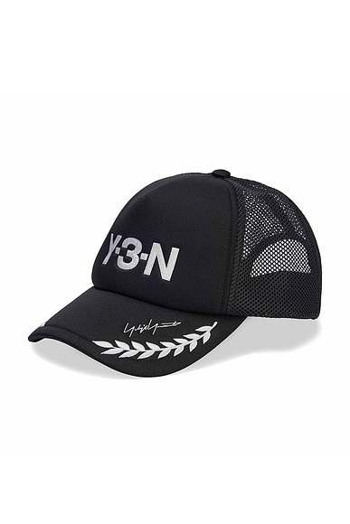 Y-3 Yohji Yamamoto x NBHD Trucker Hat in Black