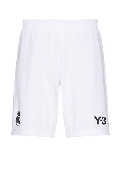 Y-3 Yohji Yamamoto x Real Madrid Pre Shorts in White
