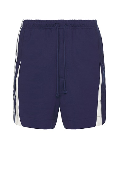 Y-3 Yohji Yamamoto Cutl Shorts in Dark Blue