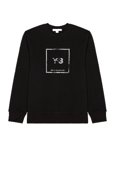 U Square Label Graphic Sweatshirt
