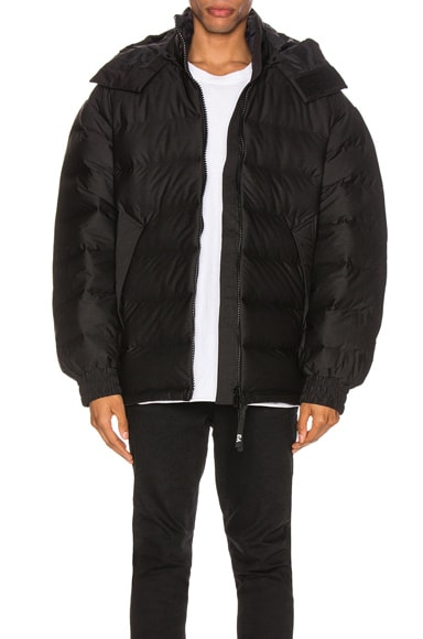 Seamless Down Hooded Jacket