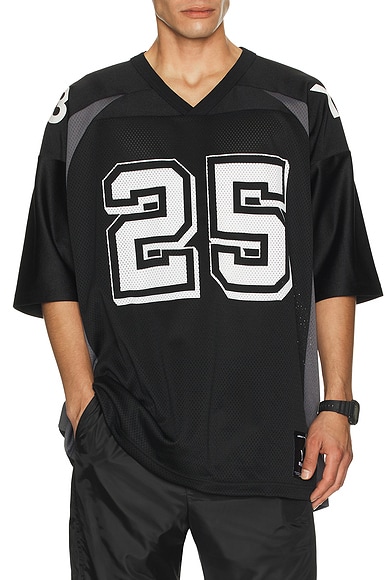 Y-3 Yohji Yamamoto x NBHD Football Jersey in Black