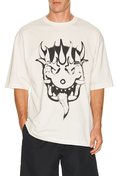 Y-3 Gfx Tee in White