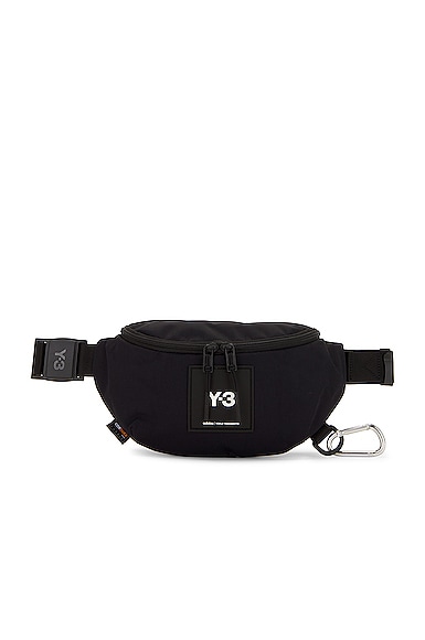 Y-3 Yohji Yamamoto WaistBag in Black | FWRD