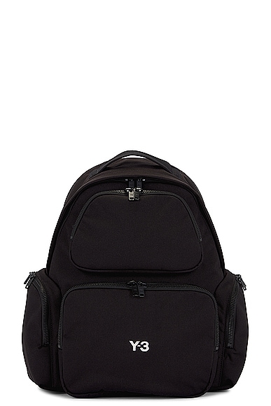 Y-3 Yohji Yamamoto Backpack in Black