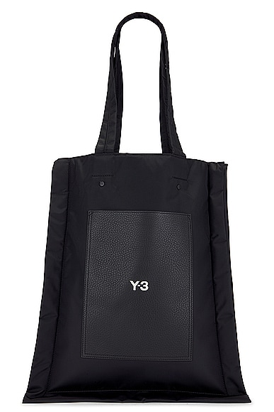 Y-3 Yohji Yamamoto Lux Tote in Black