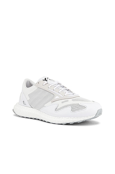 Y-3 Yohji Yamamoto Rhisu Runner in White Black White FWRD