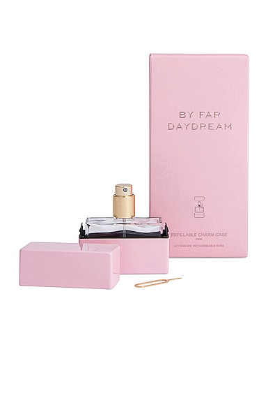 By Far Daydream Refillable Charm Case In Pink
