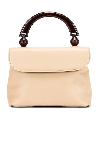 Fiona Leather Top Handle Bag