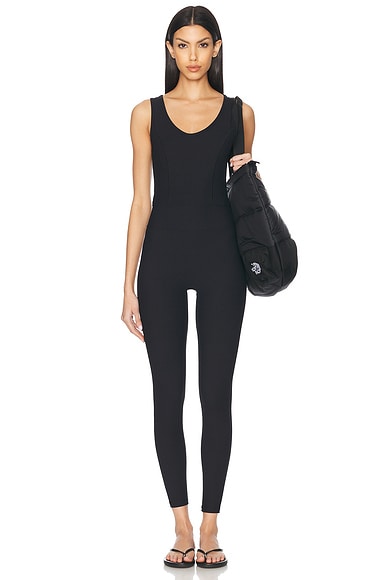YEAR OF OURS Thermal Slope Onesie in Black