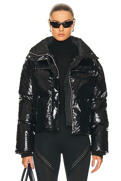 Year Of Ours Puffer Jacket In Black