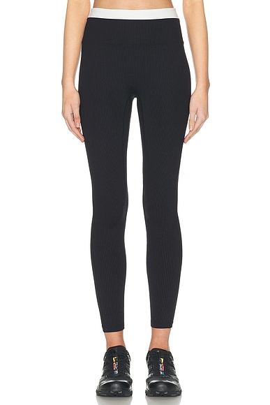 Ribbed Layered Legging