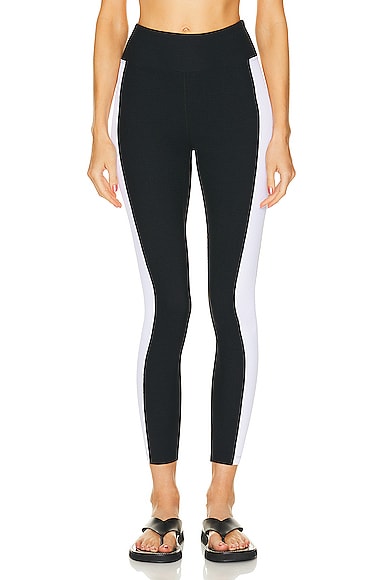 YEAR OF OURS Thermal Tahoe Legging in Black & White