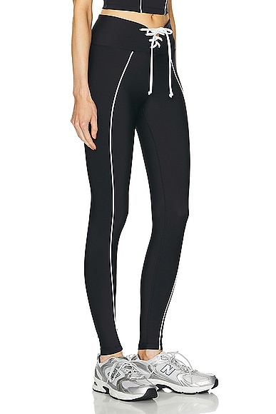 Year Of Ours The Field Legging In Black & White