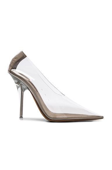 YEEZY Season 5 PVC Pumps in Clear | FWRD