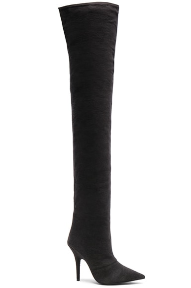 Season 6 Washed Canvas Thigh High Boots