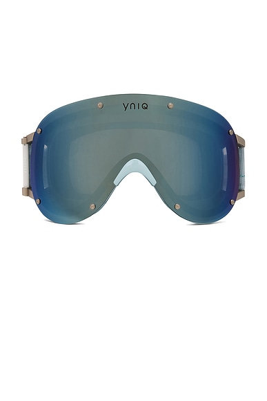 YNIQ Eyewear Model Four Goggle in Glacier