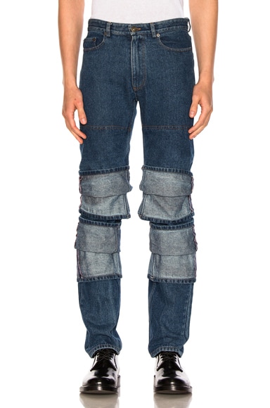 Triple Cuff Jeans