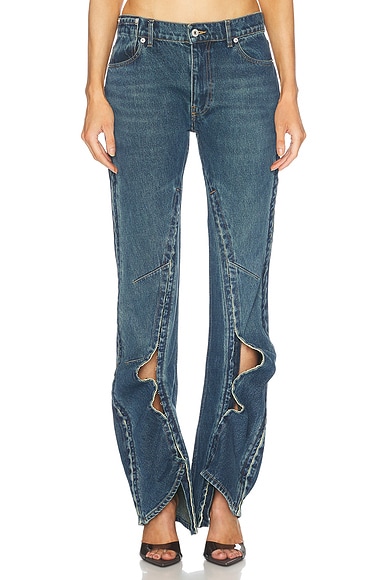 Hook And Eye Straight Leg