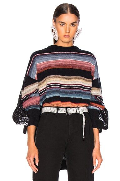 Norwegian Paneled Sweater