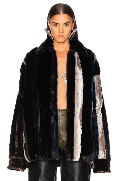 Faux Fur Shirt