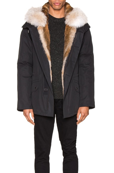Parka with Rabbit and Coyote Fur
