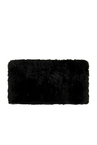 Knitted Rex Rabbit Fur Headband