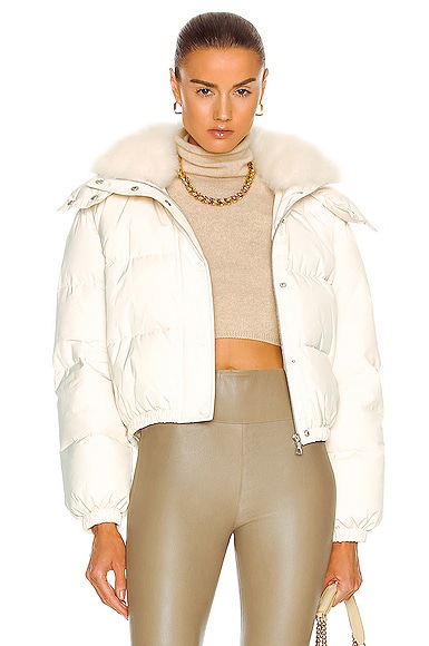 Removable Collar Puffer Jacket