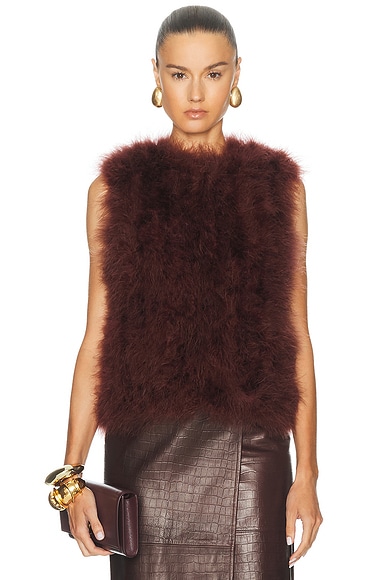 Feather Vest