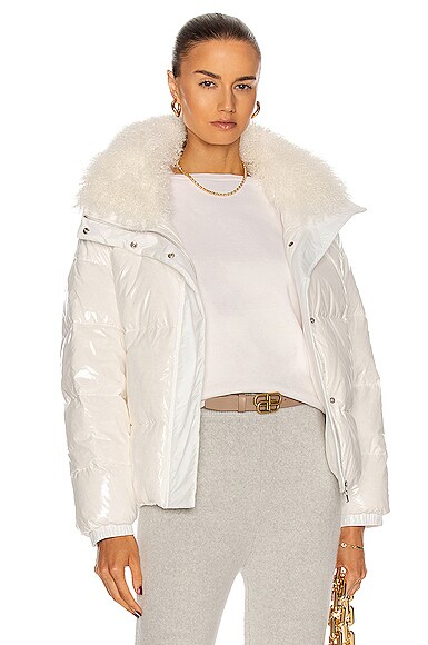 yves salomon feather jacket