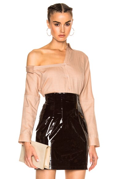 One Shoulder Shirt